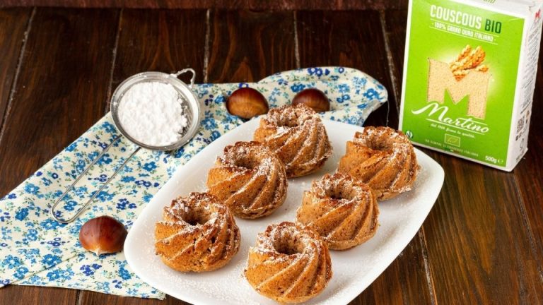 Ciambelline di couscous e castagne