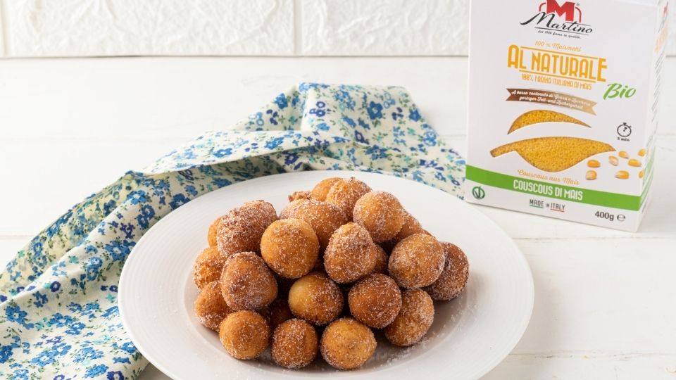 Frittelle di couscous di mais