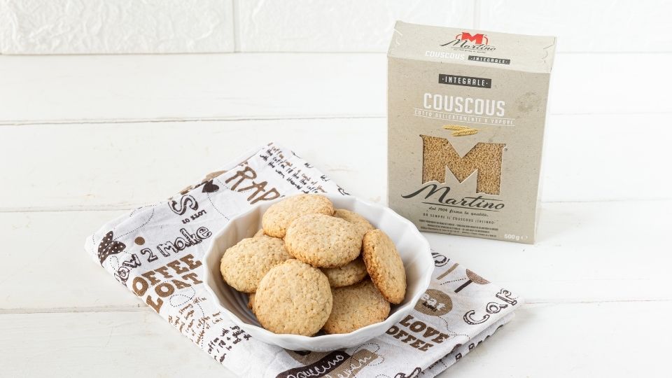 Biscotti al couscous integrale