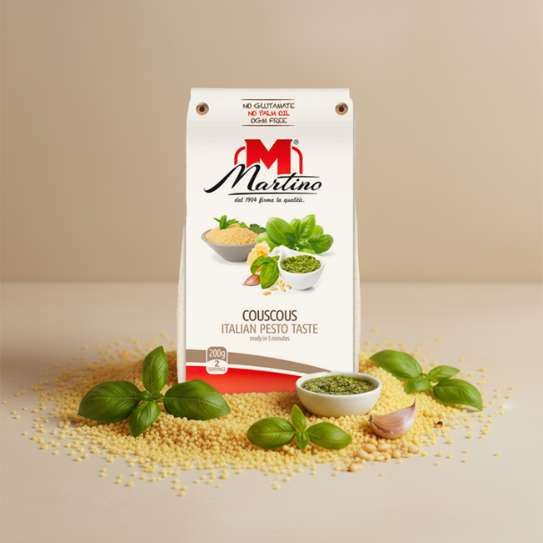 Couscous speziato al pesto