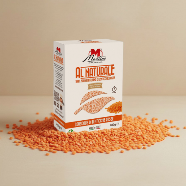 Couscous Al Naturale Lenticchie Rosse